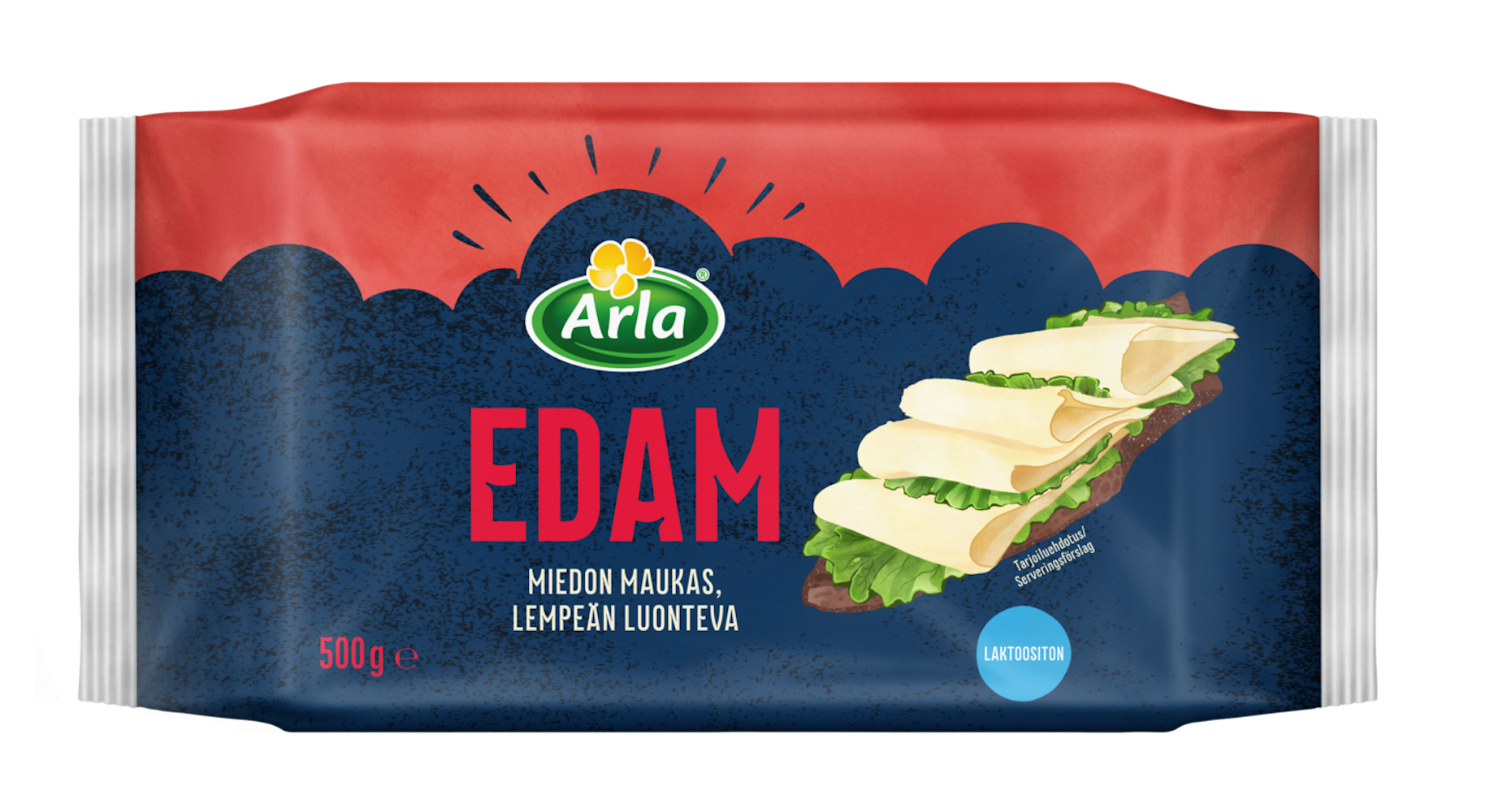 Arla Edam juusto 500 g - HoReCa-tukku Kespro
