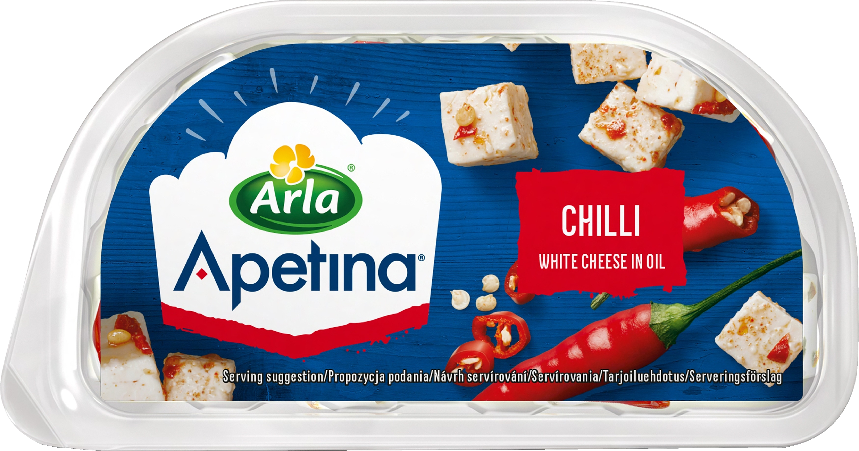 Arla apetina snackjuusto 100g/70g chili