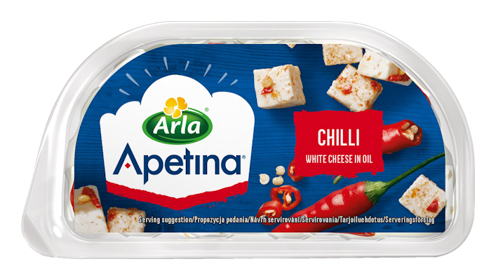 Arla apetina snackjuusto 100g/70g chili