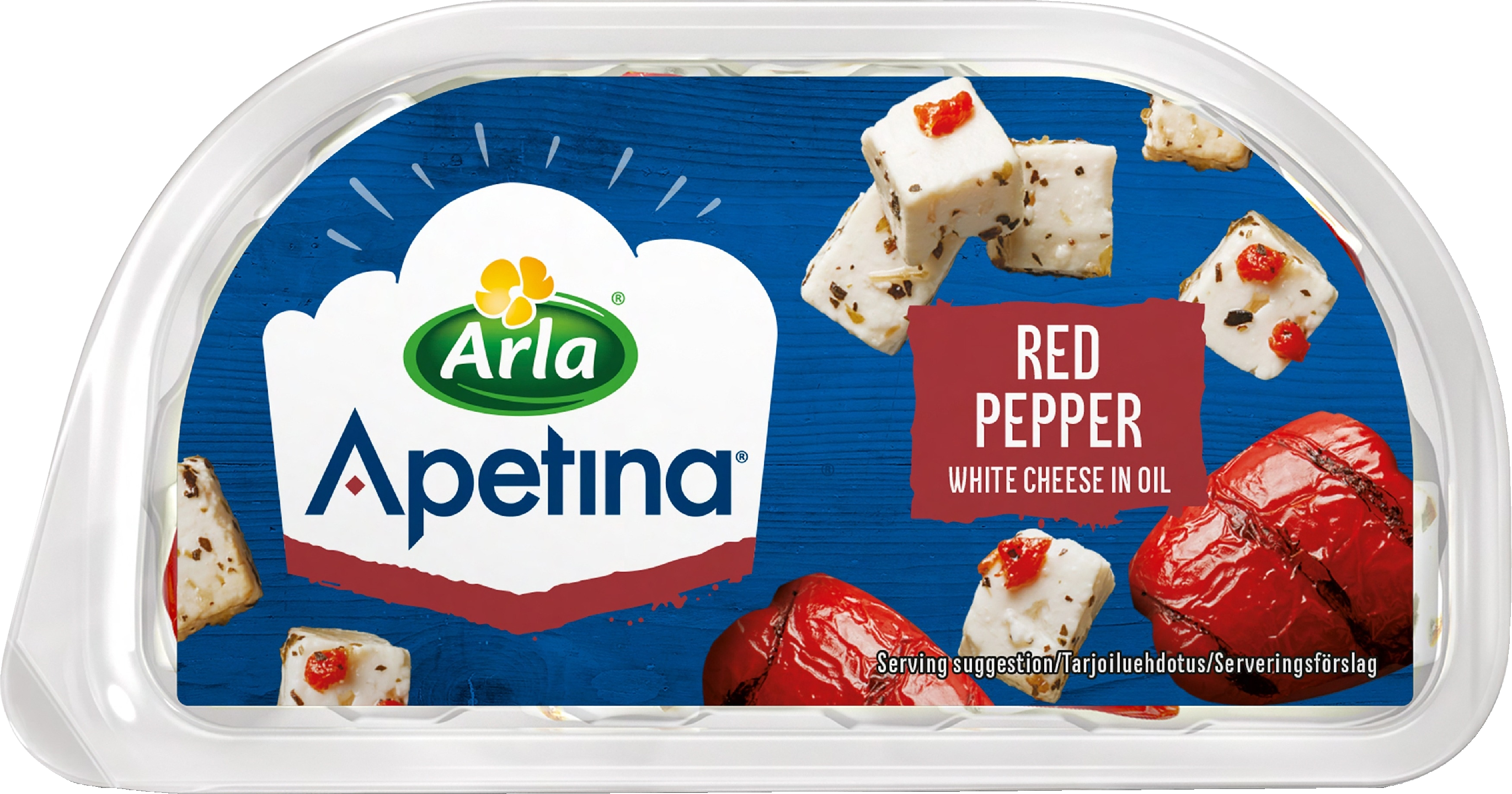 Arla apetina snackjuusto 100g/70g paprika