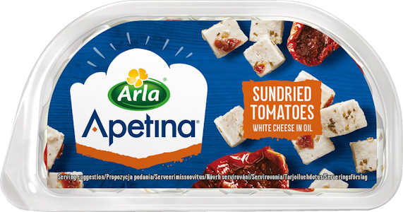 Arla apetina snackjuusto 100g/70g aurinkokuivatut tomaatit