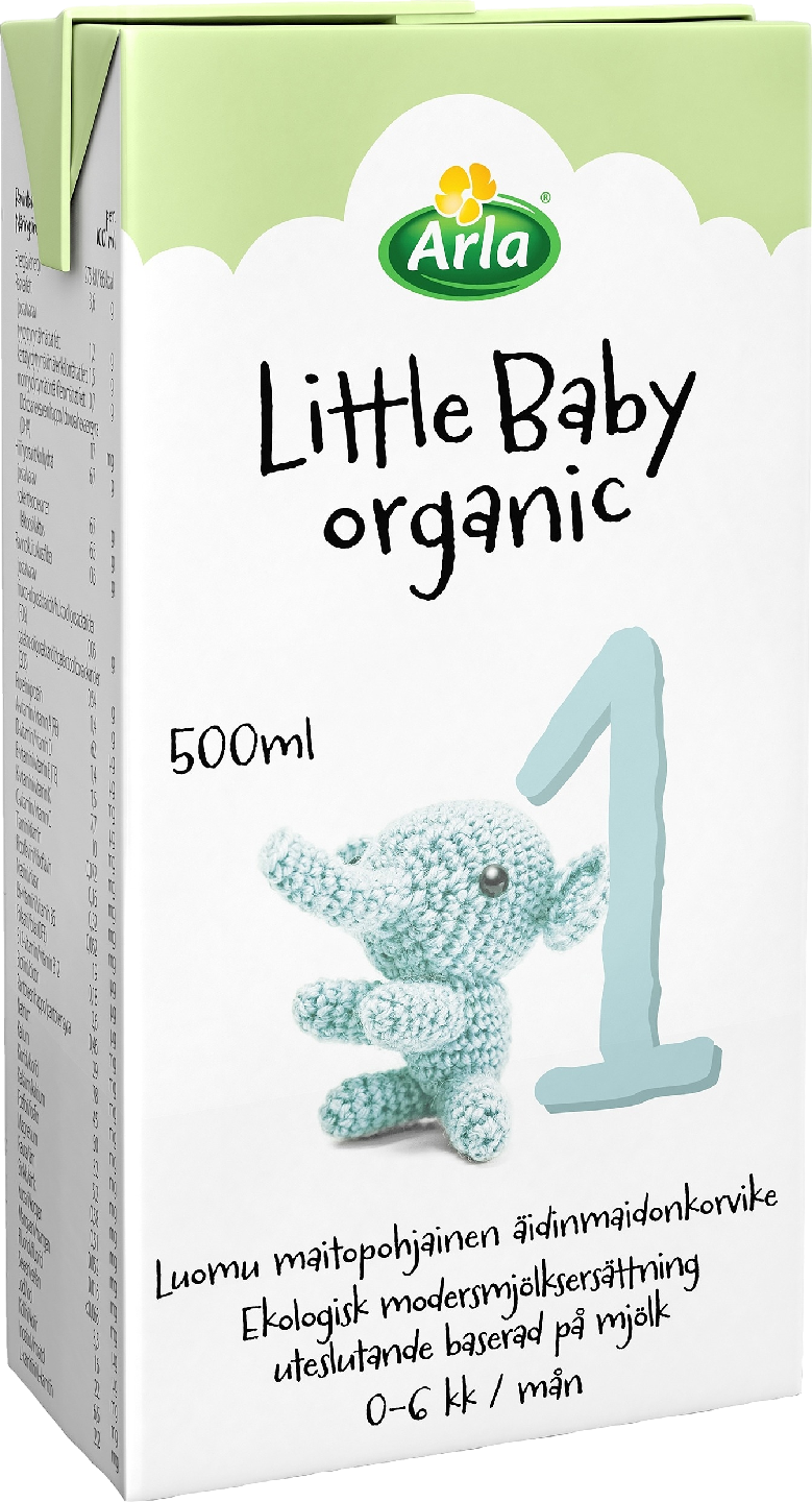 Arla Little Baby organic 500ml PUOLILAVA