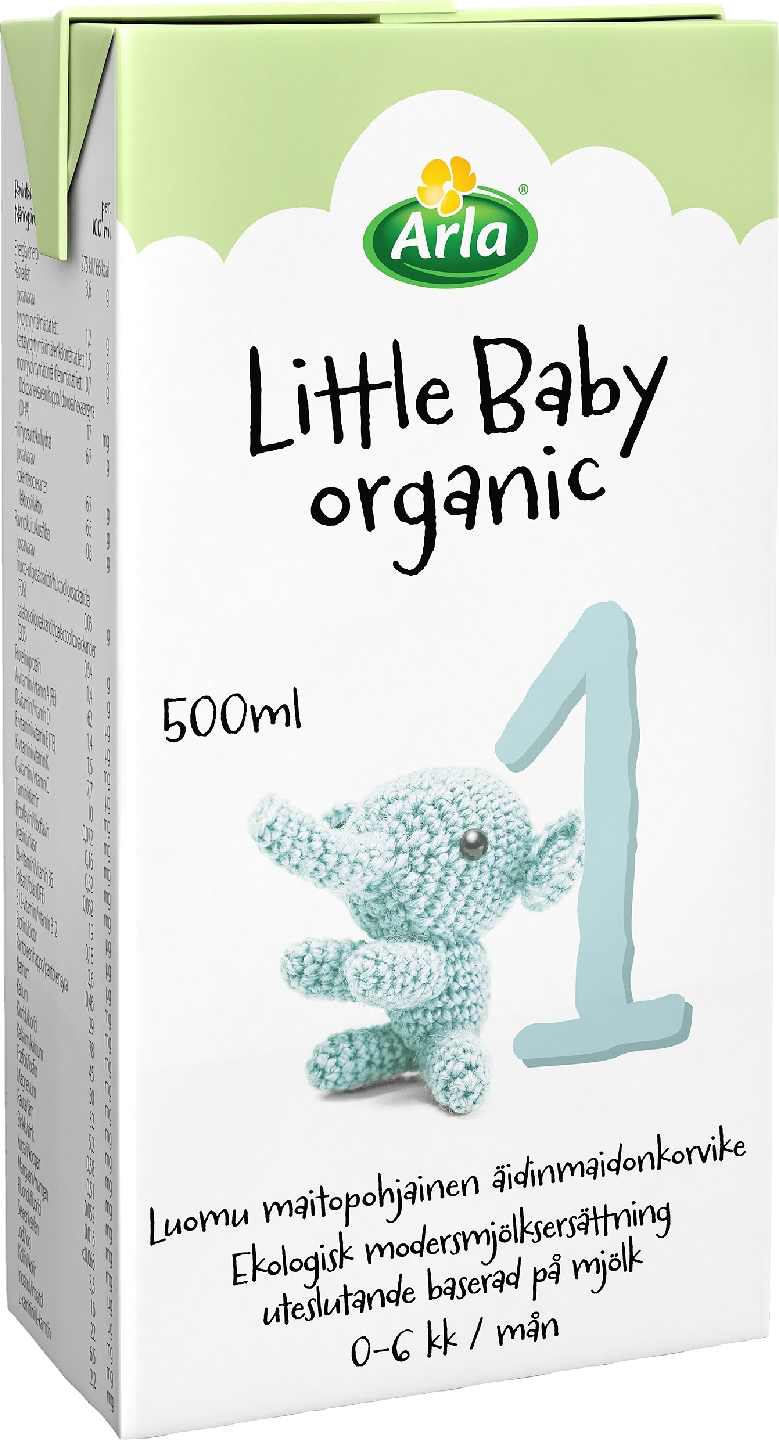 Arla Little Baby1 äidinmaidonkorvike 0-6kk 500ml luomu