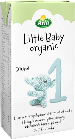Arla Little Baby1 äidinmaidonkorvike 0-6kk 500ml luomu