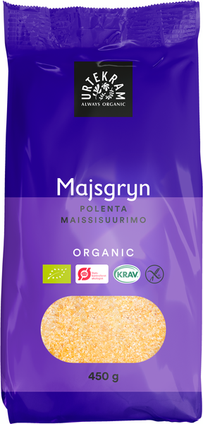 Urtekram  luomu maissisuurimo polenta 450g