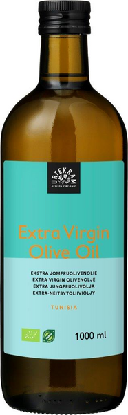 Urtekram ekstraneitsyt oliiviöljy 1l luomu