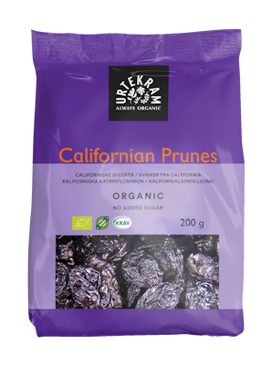 Urtekram kalifornia luumu 200g luomu