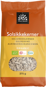 Urtekram Auringonkukansiemen 375g luomu