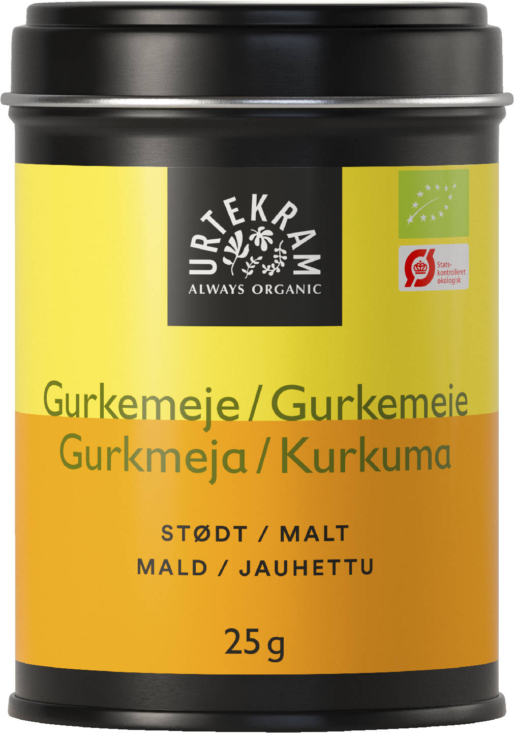 Urtekram Luomu Kurkuma 25g