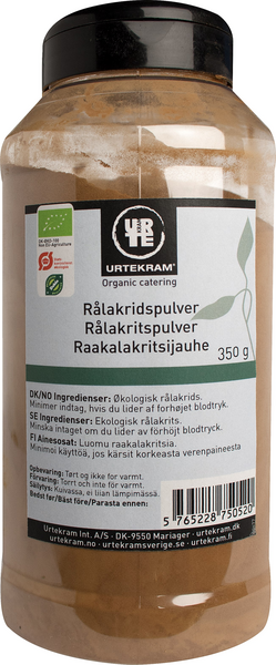 Urtekram raakalakritsijauhe 350g luomu