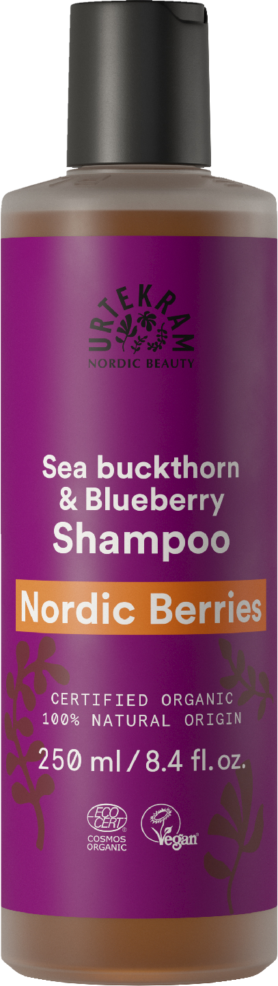 Urtekram shampoo 250ml Nordic Berries