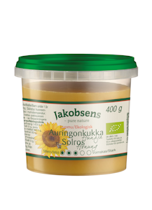 Jakobsens Luomu auringonkukka hunaja 400g