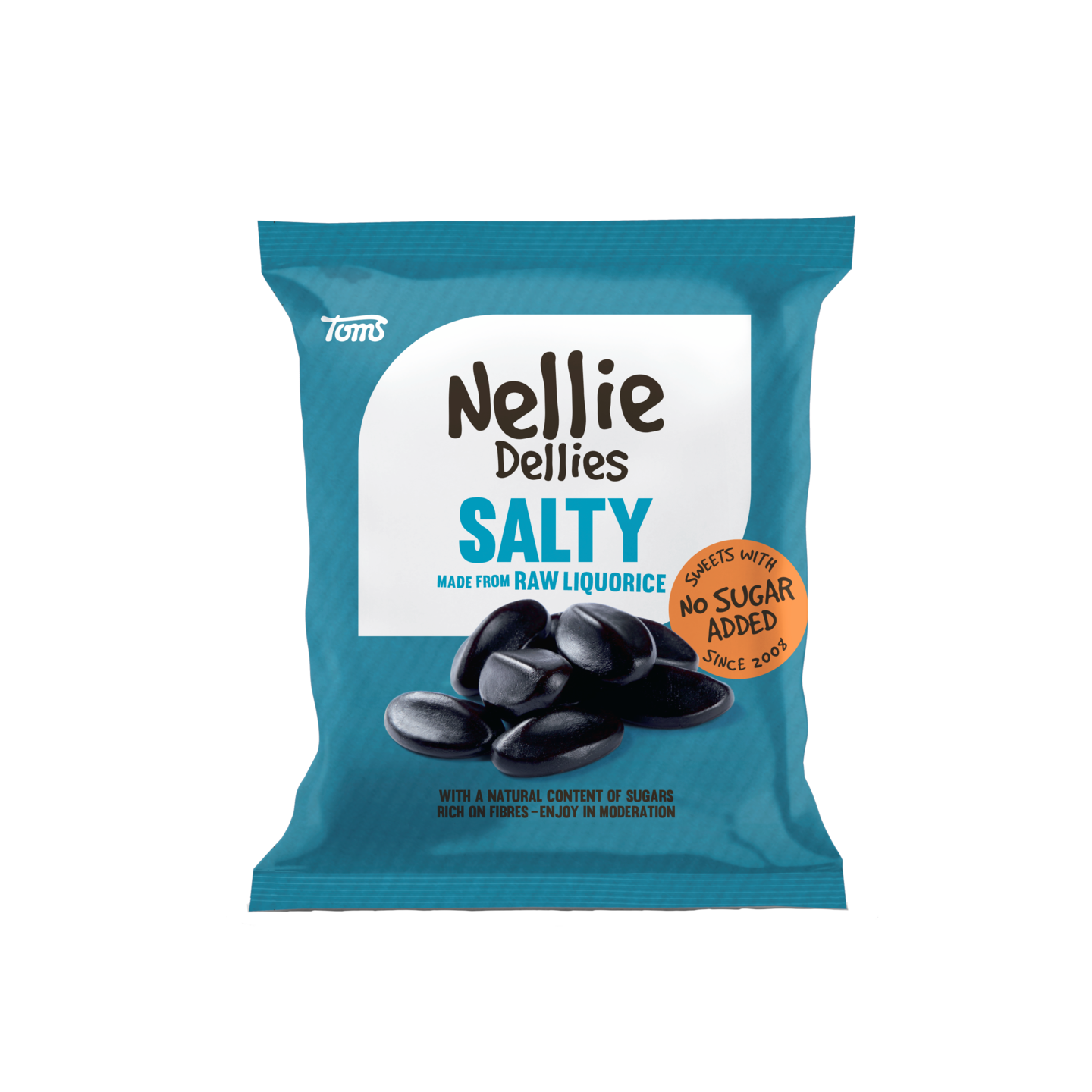 Nellie dellies makeispussi salty liquorice 90g