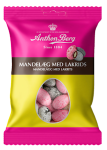 Anthon Berg Suklaamunat 80g lakritsi-manteli