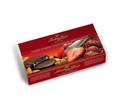 Anthon Berg Mansikat shamppanjassa 275 g