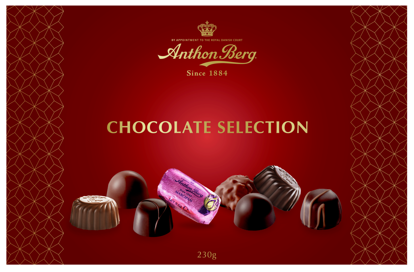 Anthon Berg Chocolate Selection suklaakonvehdit 230g