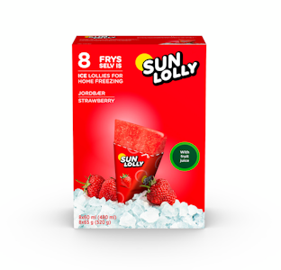 Sun Lolly mehujää 8x60ml/65g mansikka