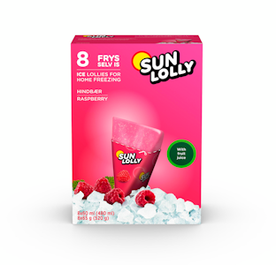 Sun Lolly mehujää 8x60ml/65g vadelma