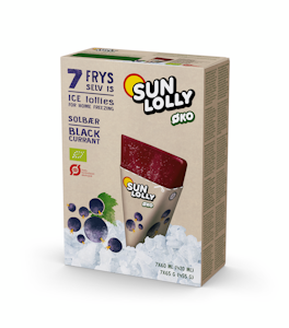 Sun Lolly mehujää 7x60ml mustaherukka luomu