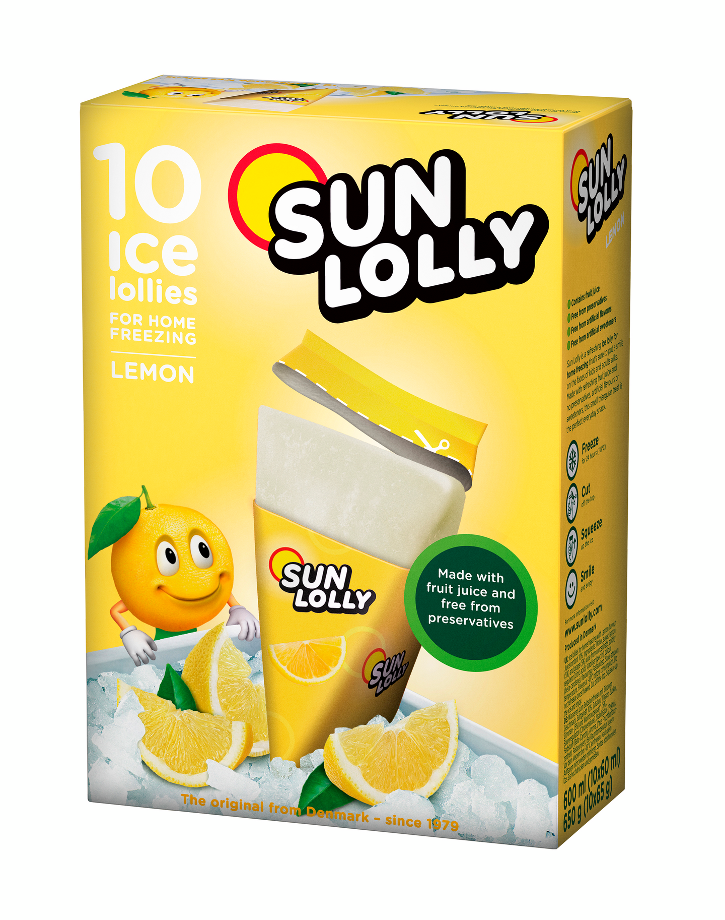 Sun Lolly 10x60ml/65g sitruuna