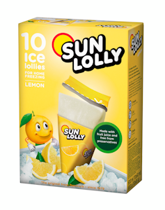 Sun Lolly 10x60ml/65g sitruuna