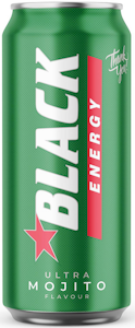 Black Energy Ultra Mojito energiajuoma 0,5l