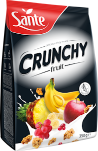 Sante Crunchy Kauramuromysli hedelmäinen 350g