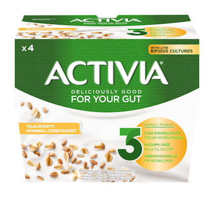 Danone Activia 4x125g viljajogurtti