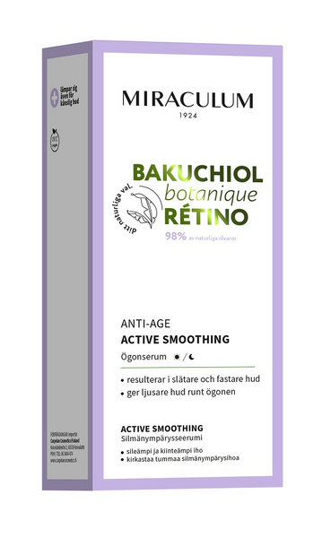 Miraculum Bakuchiol silmänympärysvoide 20ml Anti-Age Active Smoothing