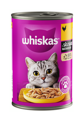 Whiskas kanaa kastikkeessa 400g