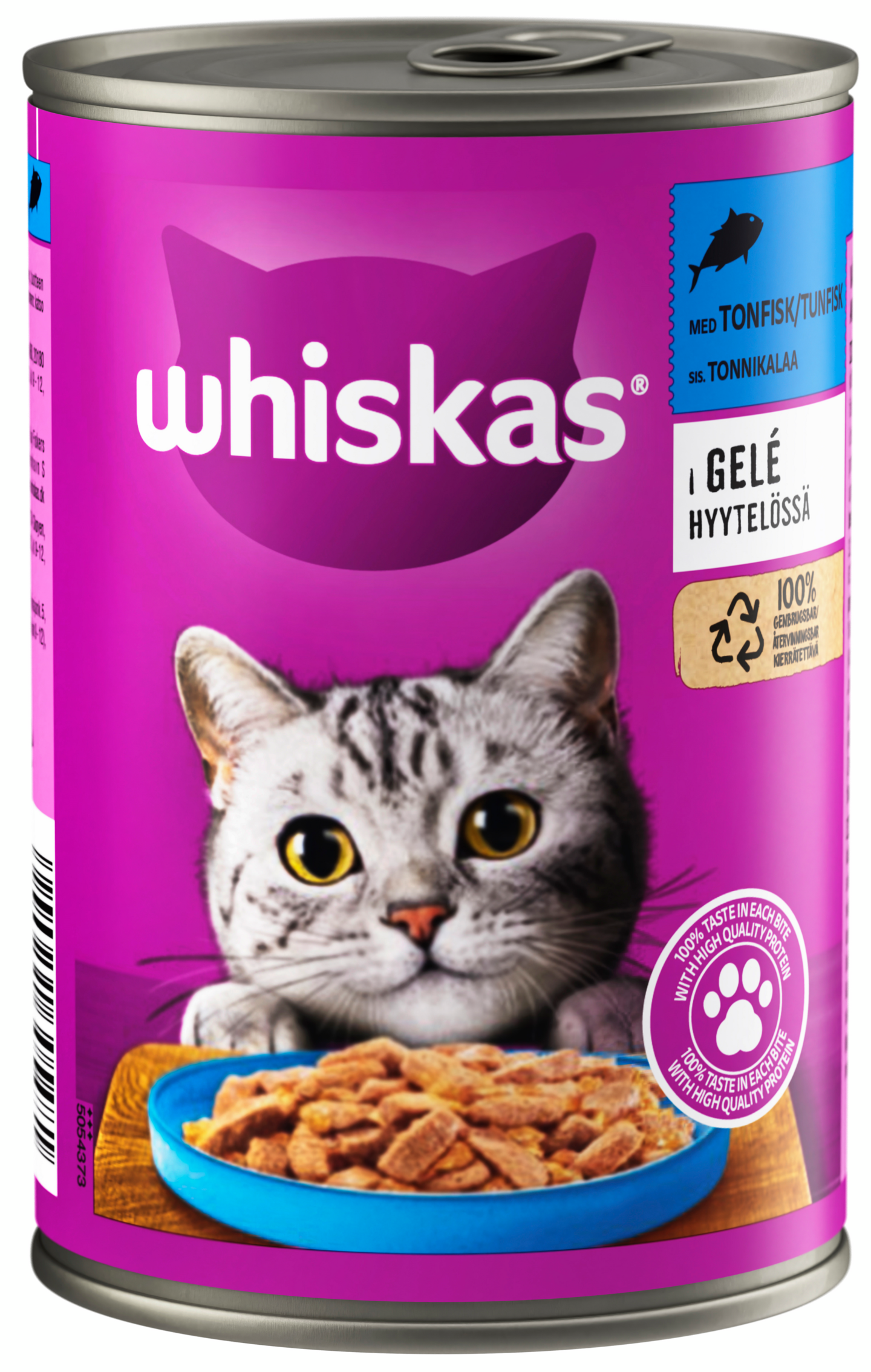 Whiskas tonnikalaa hyytelössä 400g