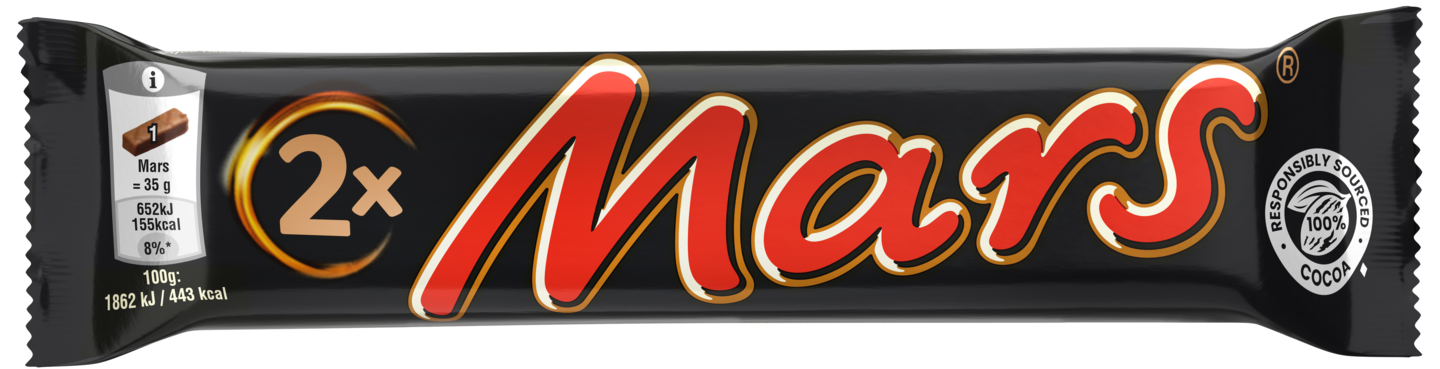 Mars suklaapatukka 2-pack 70g