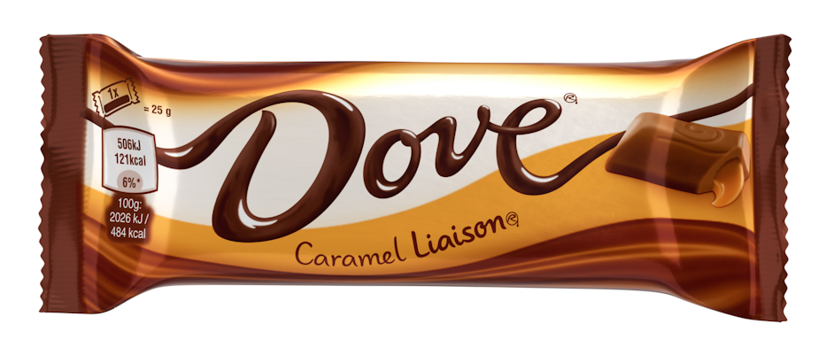 Dove Caramel suklaapatukka 50g