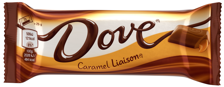 Dove Caramel suklaapatukka 50g