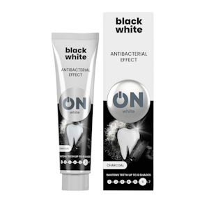 ON White black white valkaiseva hammastahna 75 ml