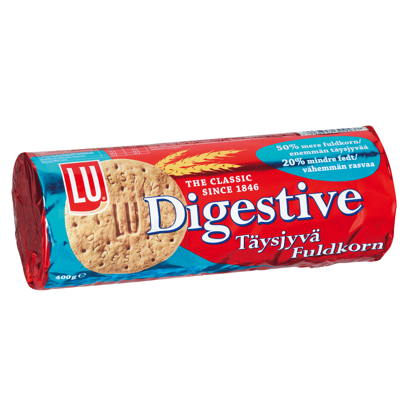 LU Digestive taysjyvävehnäkeksejä 400g