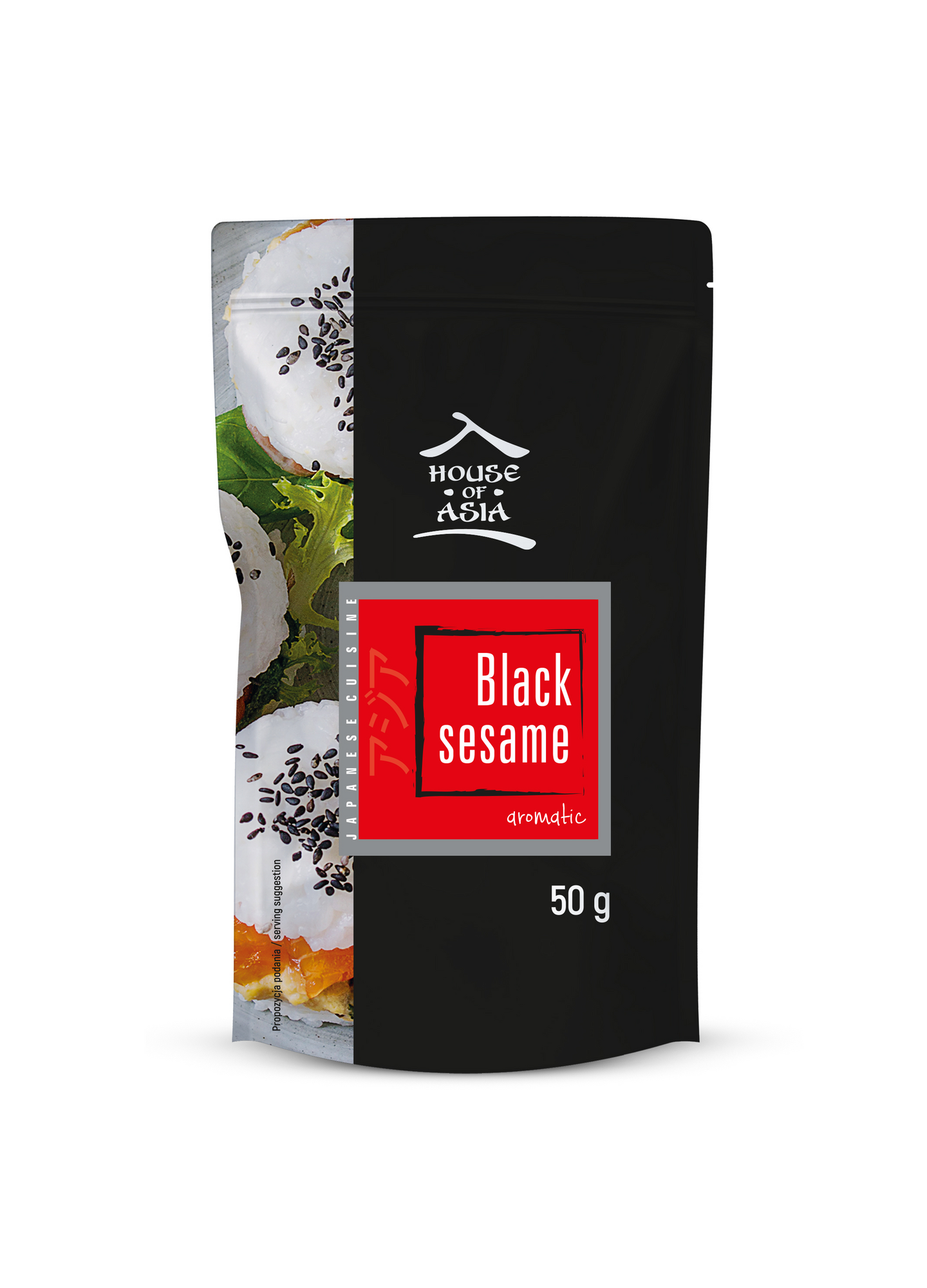 House of Asia Black Sesame musta seesaminsiemen 50g