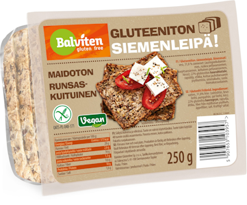 Balviten siemenleipä 250g gluteeniton