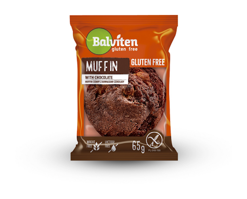 Balviten gluteeniton tuplasuklaamuffinssi 65g