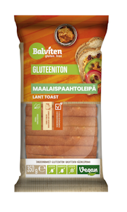 Balviten maalaispaahtoleipä 350g gluteeniton