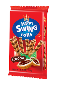 Happy Swing Rolls vohvelirulla 150g kaakao