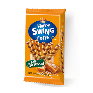 Happy Swing Rolls vohvelirulla 150g salty caramel