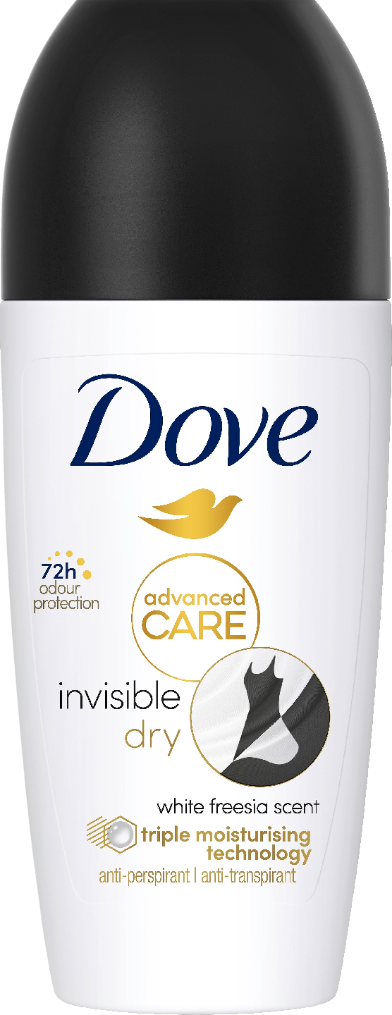 Dove 72h Advanced Care Invisible Dry Antiperspirantti deo Roll-On 50ml