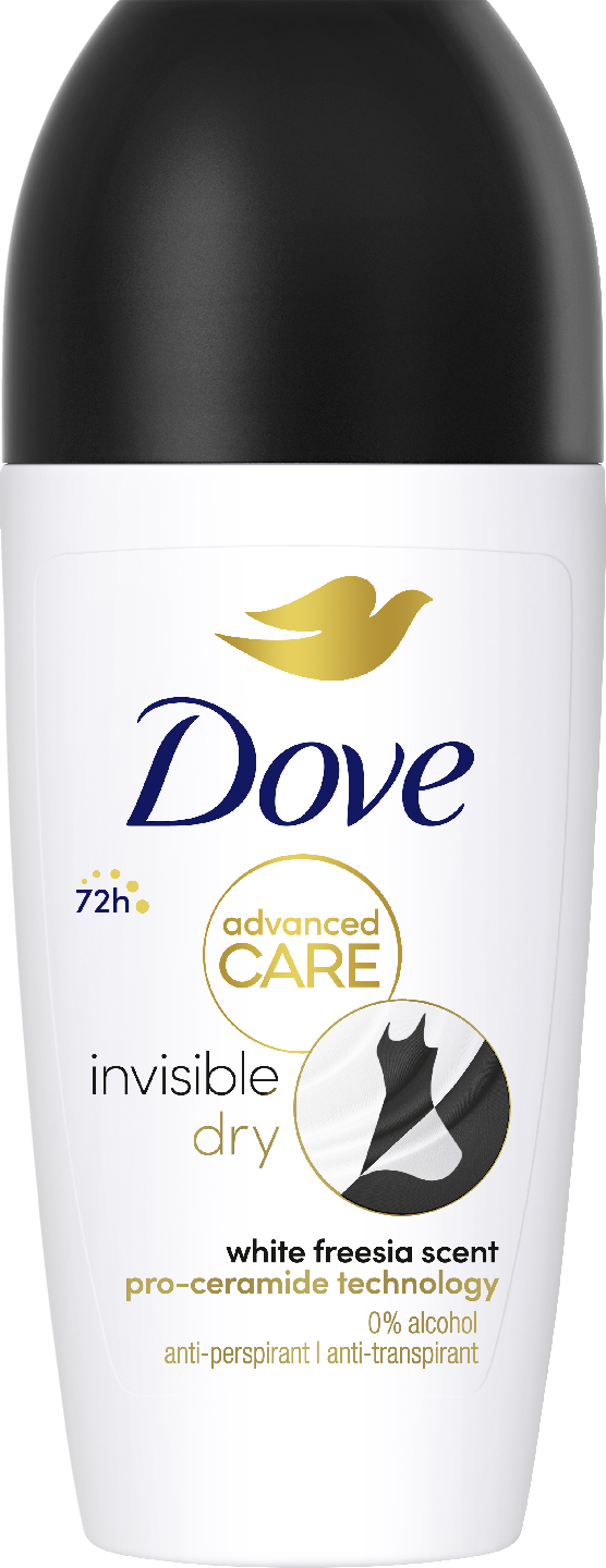 Dove 72h Advanced Care Invisible Dry Antiperspirantti deo Roll-On 50ml