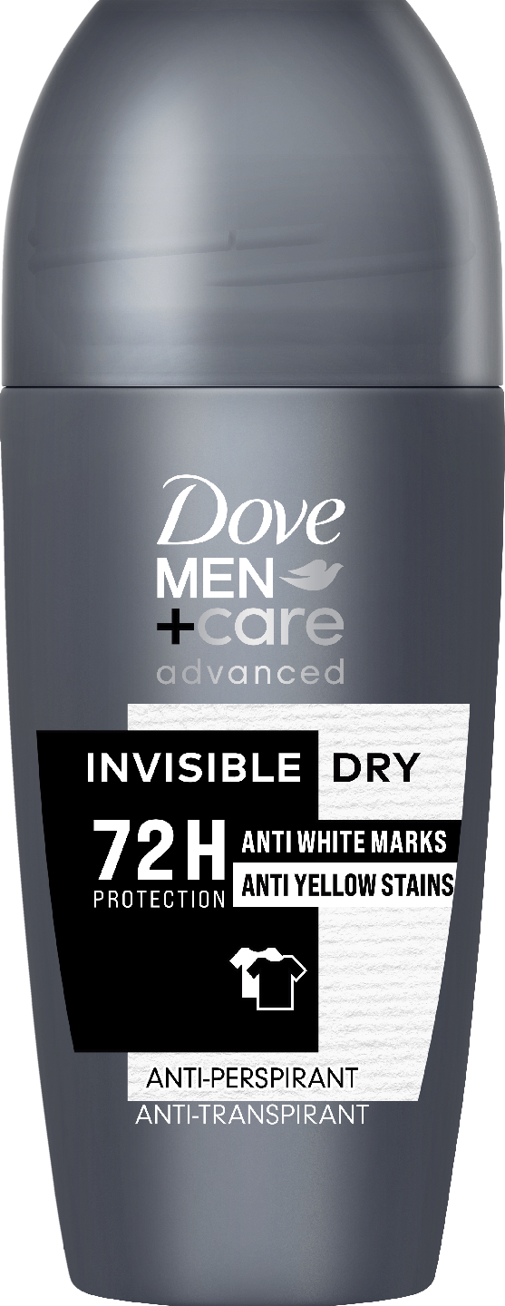 Dove Men+Care 72h Advanced Invisible Dry Antiperspirantti Deo Roll-On 50ml