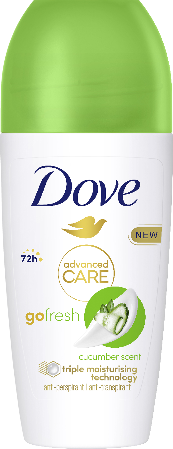Dove 72h Advanced Care Cucumber Scent Antiperspirantti Deo Roll-On 50ml