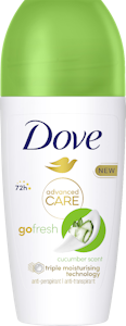 Dove 72h Advanced Care Cucumber Scent Antiperspirantti Deo Roll-On 50ml