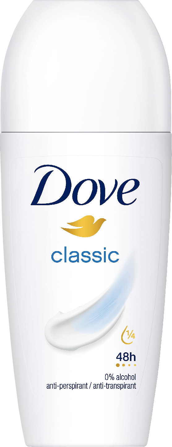 Dove 48h Classic Antiperspirantti Deo Roll-On 50ml