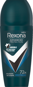 Rexona Men Advanced Protection antiperspirantti Deo Roll-on 50 ml Invisible Ice Fresh