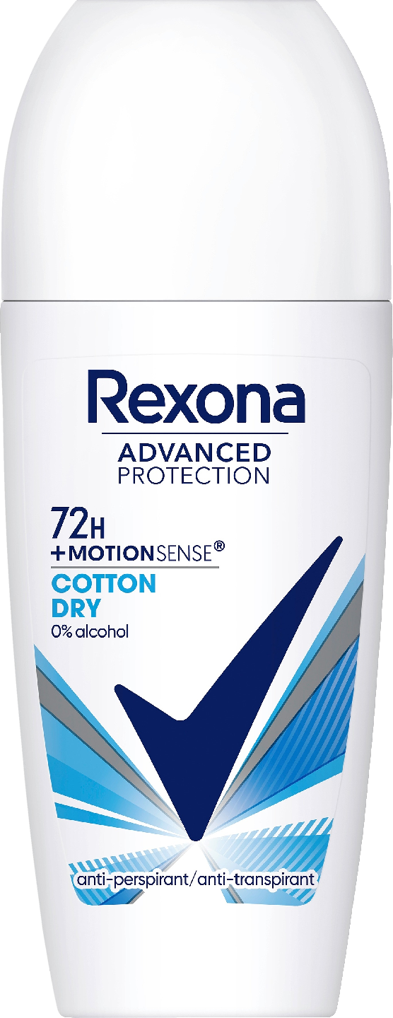 Rexona Advanced Protection antiperspirantti Deo Roll-on 50 ml Cotton Dry